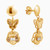 LGS78 - Butterfly Flower Cubic Zirconia Full Set in 21K Gold (4 Pieces) - 22001111598-5.jpg