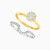 LIR133 - Flower Diamonds Twin Rings in 18K Gold - 111102400045-2.jpg