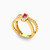 LGR489 - Oval Rose Stone Ring in 18K Gold - 61002180064-2.jpg