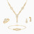LGS70 - Octagon Cubic Zirconia Full Set in 18K Gold (4 Pieces) - 21001790588-1.jpg