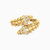 LGS122 - Textured Cubic Zirconia Half Set in 21K Gold (2 Pieces) - 22011110852-3.jpg