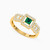 LGS8 - Square Green Stones Full Set in 18K Gold (2 Pieces) - 21011790011-3.jpg