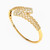 LGS55 - Flower Cubic Zirconia Half Set in 21K Gold (2 Pieces) - 22011110749-4.jpg