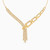 LGS84 - Rectangle Cubic Zirconia Full Set in 21K Gold (4 Pieces) - 22001111938-2.jpg