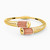 LGS31 - Beaded Cubic Zirconia Half Set in 21K Gold (2 Pieces) - 22011110768-5.jpg