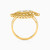LGR80 - Leaf Cubic Zirconia Ring in 21K Gold - 22002111370-3.jpg