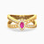 LGR497 - Marquise Rose Stone Ring in 18K Gold - 61002180076-1.jpg