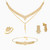LGS49 - Flower Cubic Zirconia Full Set in 21K Gold (4 Pieces) - 22001111824-1.jpg