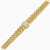 LGB107 - Leaf Cubic Zirconia Chain Bracelet in 21K Gold - 22010110419-2.jpg