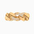 LGS197 - Links Cubic Zirconia Full Set in 21K Gold (4 Pieces) - 12001110618-4.jpg