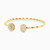 LGB181 - Multishaped Cubic Zirconia Bangle Bracelet in 18K Gold - 113097900102001 - 2.jpg