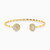 LGB181 - Multishaped Cubic Zirconia Bangle Bracelet in 18K Gold - 113097900102001 - 1.jpg