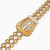 LGB157 - Buckle Cubic Zirconia Chain Bracelet in 21K Gold - 22010110488-3.jpg