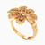 LGS201 - Flower Cubic Zirconia Full Set in 21K Gold (4 Pieces) - 22001111987-5.jpg