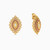 LGS136 - Flower Cubic Zirconia Half Set in 21K Gold (3 Pieces) - 22006110423-4.jpg