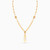 LGN145 - Tassel Cubic Zirconia Necklace in 21K Gold - 22005110545-3.jpg