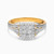 LDR2324 - Rectangle Diamond Ring in 18K Gold - AJR28709-1.jpg