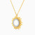 MLN448 - Sunflower Diamonds Necklace In 18K Gold - 21046110694-2.jpg