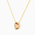 MLN67 - Oval Orange Stone Necklace in 18K Gold - 21046030298-2.jpg