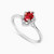 LDR1992 - Oval Diamond & Red Stone Ring in 18K Gold - ERG00049RB-2.jpg