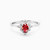 LDR1992 - Oval Diamond & Red Stone Ring in 18K Gold - ERG00049RB-1.jpg