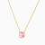 MLN55 - Circle Rose Stone Necklace in 18K Gold - 21046030295-2.jpg