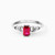 LDR1862 - Baguette Diamond & Red Stone Ring in 18K Gold - ERG00043RB-1.jpg