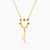 MLN359 - Key Rose Stone Necklace in 18K Gold - 21046030238-2.jpg