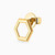MLE35 - Hexagon Stud Earrings in 18K Gold - 21051110082-3.jpg