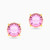 MLE7 - Circle Rose Stone Stud Earrings in 18K Gold - 21051030086-1.jpg