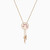 LDN1870 - Dreamcatcher Diamond & Rose Stone Necklace in 18K Gold - LNE50055-3 .jpg