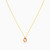 MLN60 - Pear Colored Stones Necklace In 18K Gold - 21046030292-2.jpg