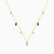 MLN314 - Baguette Colored Stones Necklace in 18K Gold - 21046030080-3.jpg