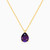 MLN50 - Pear Colored Stones Necklace in 18K Gold - 21046030293-1.jpg