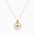 LIN8 - Mom Word Pearl & Red Stone Necklace in 18K Gold - 111405100220-3.jpg