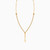 LGN147 - Tassel Cubic Zirconia Necklace in 21K Gold - 22005110550-3.jpg