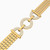 LGB212 - Textured Cubic Zirconia Chain Bracelet in 21K Gold - 22010110416-2.jpg