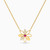 LIN730 - Flower Rose Stone Necklace in 18K Gold - 111404180290 - 1.jpg
