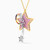 LIN464 - Star Diamond & Rose Stone Necklace in 18K Gold - 111405110073-2.jpg