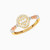 LGS87 - Circle Cubic Zirconia Full Set in 18K Gold (4 Pieces) - 21001020198-4.jpg
