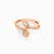 LGS45 - Flower and Leaf Cubic Zirconia Half Set in 21K Gold (2 Pieces) - 22011110657-3.jpg