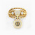 LGR336 - Lock Cubic Zirconia Ring in 21K Gold - 12002110936-1.jpg