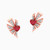 LDE510 - Heart Diamond & Red Stone Stud Earrings in 18K Gold - KE201458RB-1.jpg