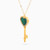 LIN675 - Key Green Stones Necklace in 18K Gold - 131405120005-2.jpg