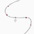 WB112 - Square Rose Stone Sterling Silver Chain Anklet - A4556-21HB-3.jpg