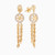 LGS308 - Cubic Zirconia Jewelry Set in 21K Gold (4 Pieces)  - 12001110767-5 .jpg