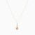 LGN159 - Square Cubic Zirconia Necklace in 18K Gold - 21005790006-3.jpg