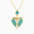 MLN1211 - Heart Diamonds & Enamel Coated Necklace in 18K Gold - 21046111073-1.jpg
