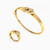 LGS176 - Cubic Zirconia Half Set in 21K Gold (2 Pieces) - 22011110939-1.jpg