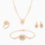 LGS411 - Circle Shaped Jewelry Set in 21K Gold - 12001890439-1 .jpg